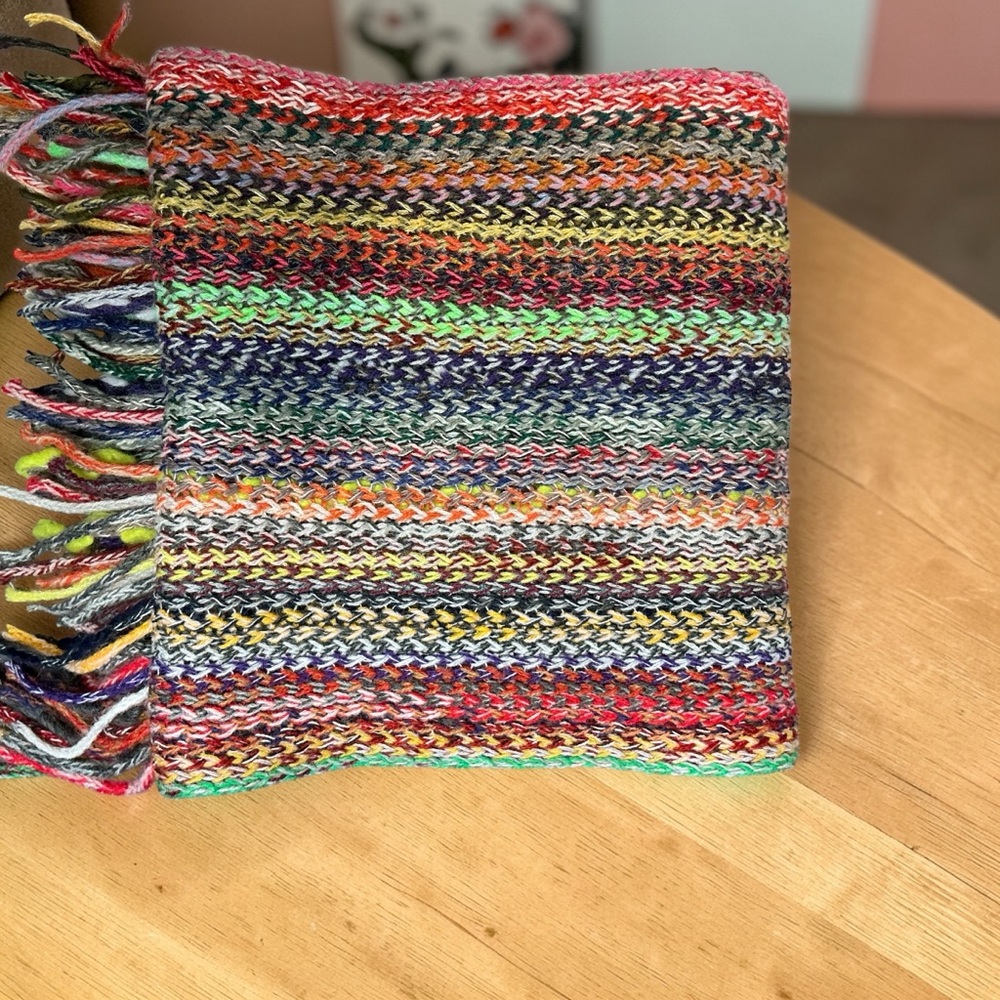 Fashion by Mirabeau Yarn Giving Scarf Excellent Condition - Picture 2 of 6